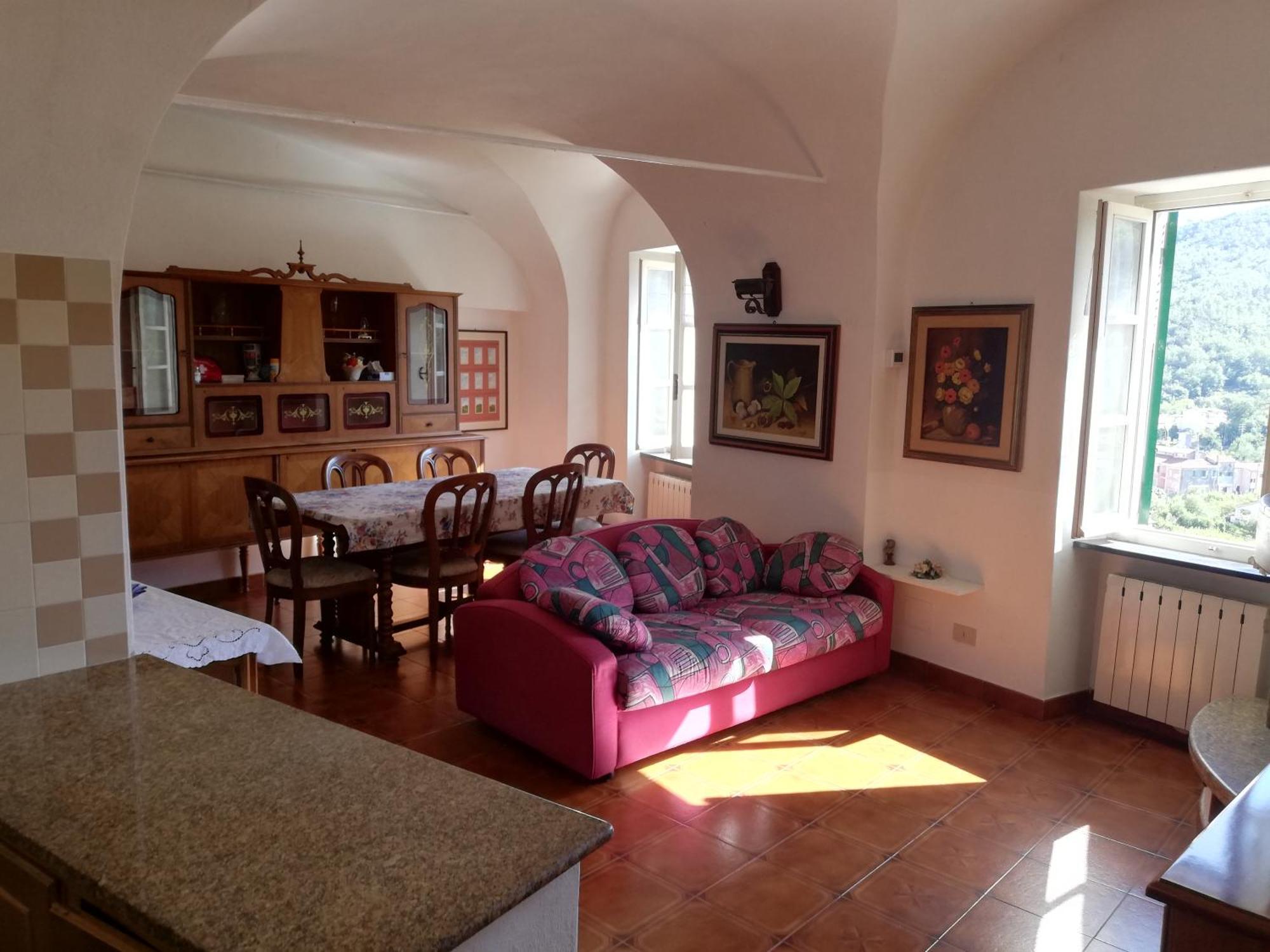 A Ca' Du Risso - Appartamento - Sea & Outdoor For Families, Bikers And Climbers Calice Ligure Exterior photo